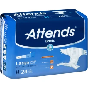 DermaDry DDA30 Advance Briefs Large 44" - 58" . Case of 72