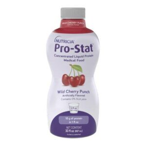 Pro-Stat Sugar-Free Protein Supplement, Wild Cherry Punch, 30 Oz., Bottle, Ready To Use, 1 Count, #10064