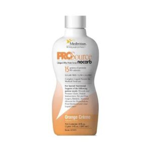ProSource NoCarb Protein Supplement, Orange Cream, 32 Ounce Orange Cream, 32 Oz., Bottle, Ready To Use, Ages 9 And Up, 1 Count, Ready To Use, 1 Count, #11545