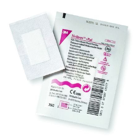 3M 3569 Adhesive Wound Dressing, 1 Each