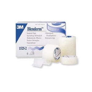 Blenderm 3M Clear Hypoallergenic Plastic Surgical Tape: 2" X 5 yds Transparent