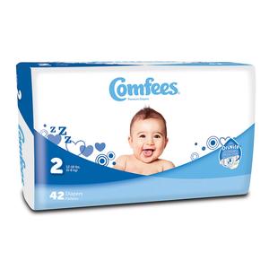 Alternative view of Comfees CMF-2 Baby Diapers, Bag of 42