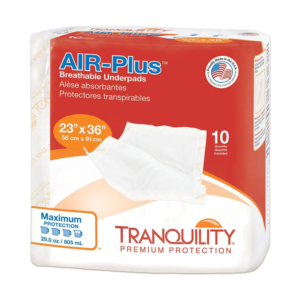 Tranquility AIR-Plus Underpads
