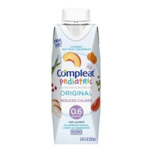 Compleat Pediatric Reduced Calorie Tube Feeding Formula, Unflavored, 8.45 Ounce Carton, Ready To Use, 150 Calories Per 8.45 Ounce Serving, #10043900380749